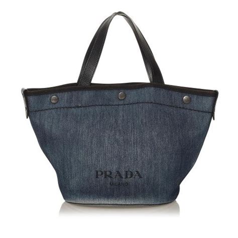 free prada tote bag|Prada denim tote bag.